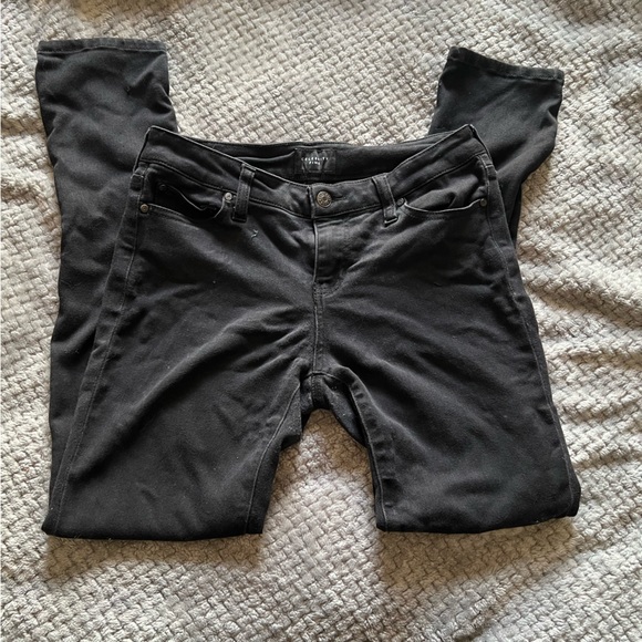 Size 7/28 Womens Black Jeggings. - Picture 2 of 6